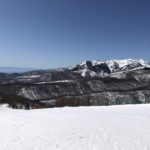 ホワイトワールド尾瀬岩鞍、頂上からの写真